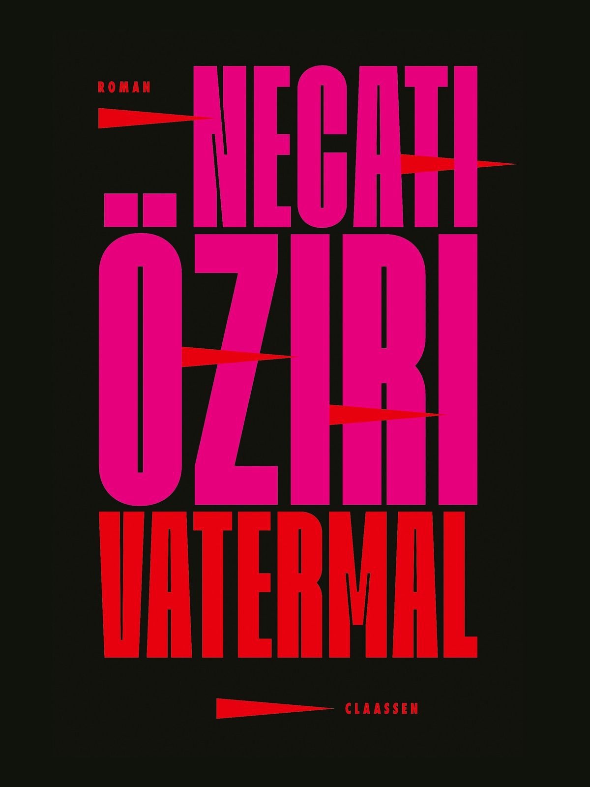 Buchcover von Necati Öziris Roman ,,Vatermal''